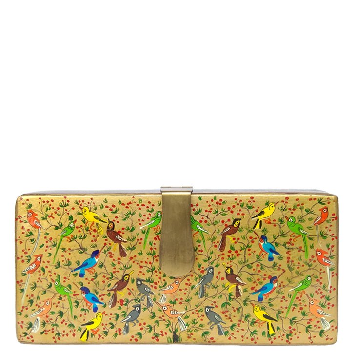 TREE OF LIFE, WOOD CLUTCH-
