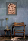 Takaji Naag Terracotta painting for sale