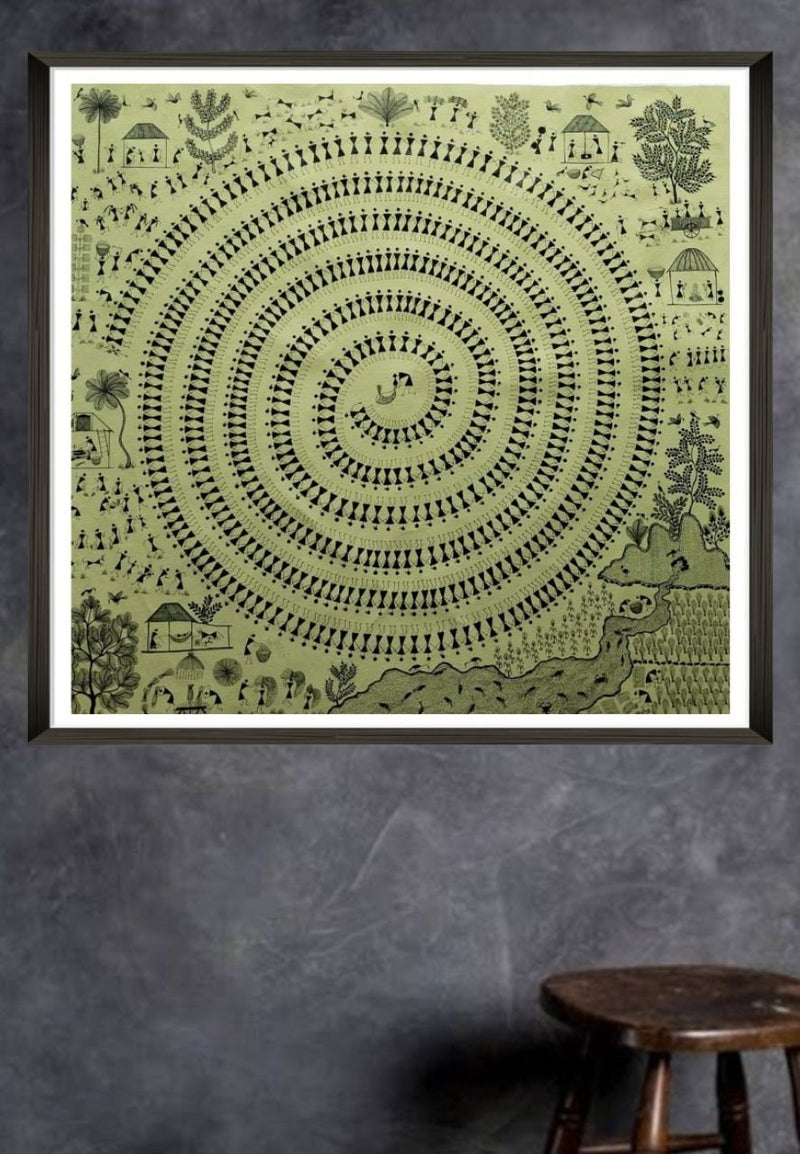 Tarpa Dance warli painting