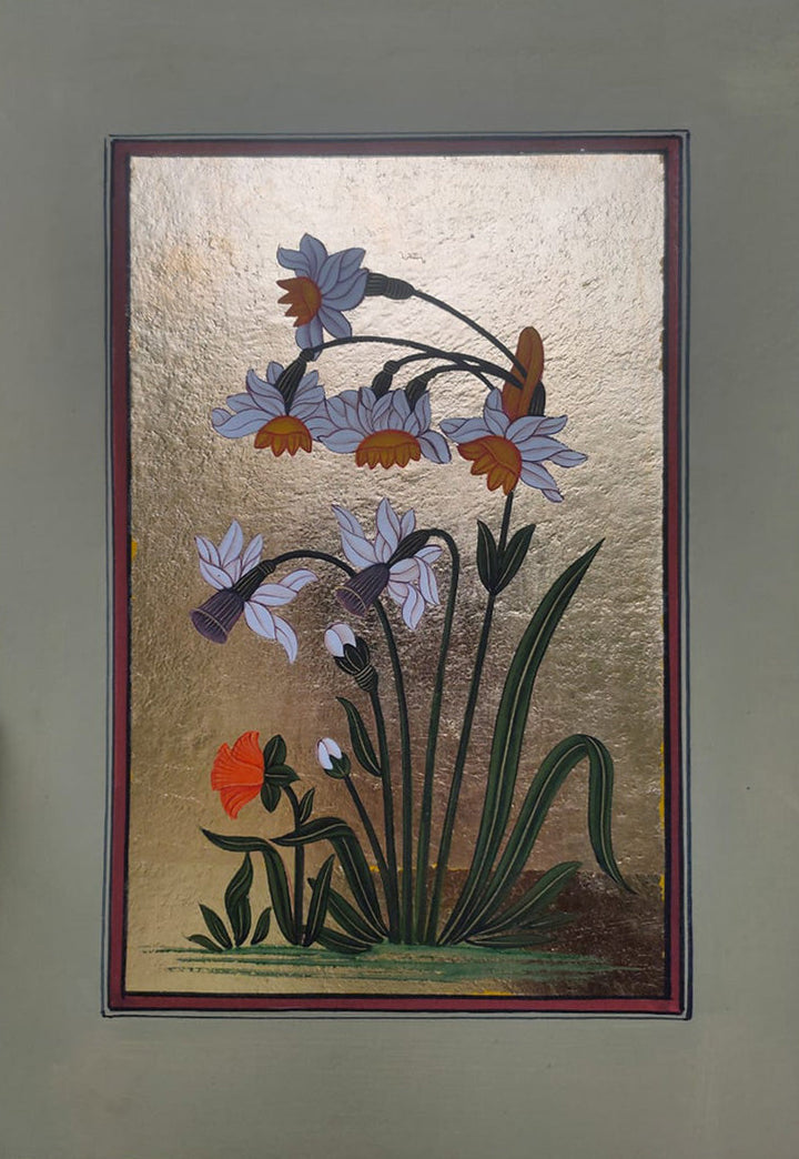The Beauty of Daffodils in Miniature Painting by Mohan Prajapati Thumbnail