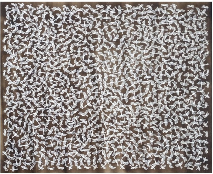 The Birds: Warli painting by Dilip Rama Bahotha Thumbnail