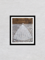 The Fisherman in Warli Painting by Dilip Rama Bahotha