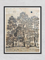 Forest Warli painting by Dilip Rama Bahotha
