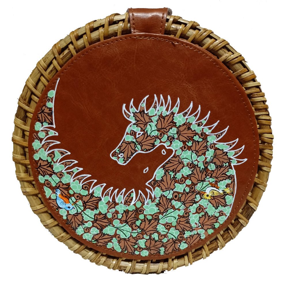 The High Horse, Brown ROUND CANE SLING - Main Image