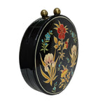 The Leaves, ROUND PAPER MACHE CLUTCH-Paper Mache Clutch