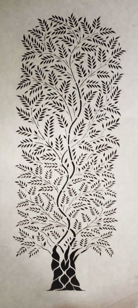 The Tree of Existence: Ashutosh Verma's Sanjhi Tribute Thumbnail