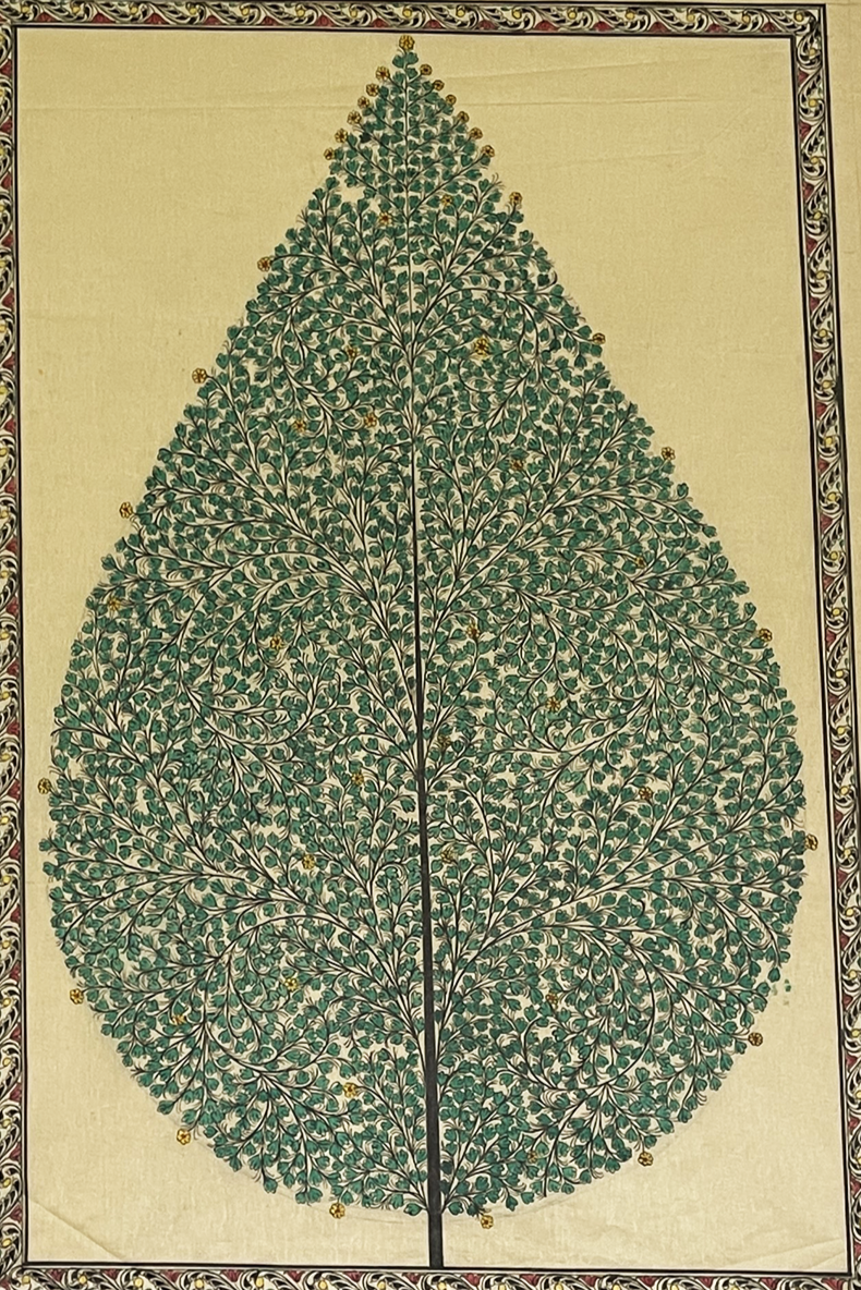 The Tree of Life: Pattachitra painting by Gitanjali Das