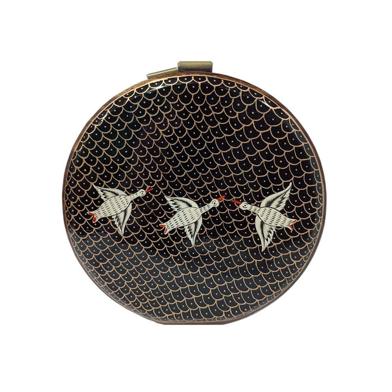 The White Birds , Round Wood Clutch-
