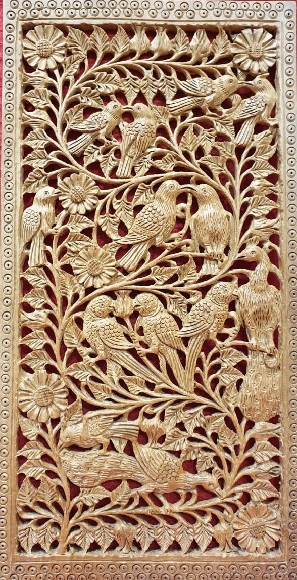 The sculpture :Woodwork Art by Neeraj Bondwal Thumbnail