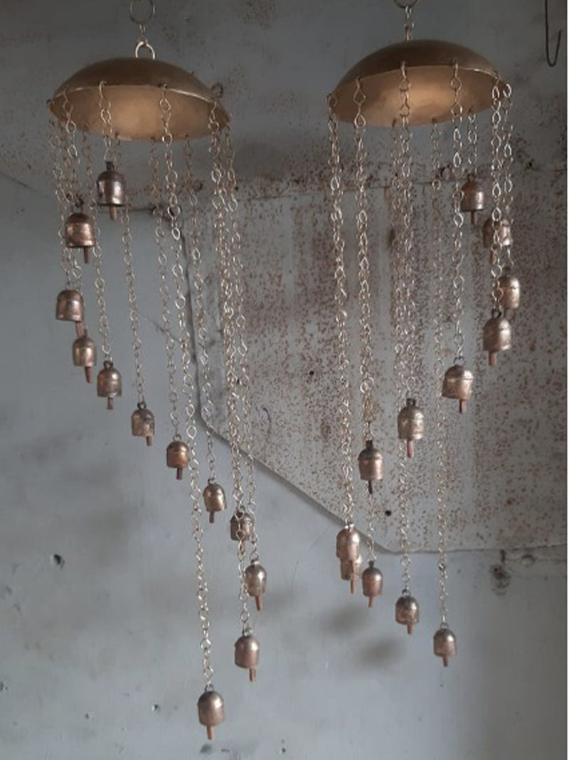 Traditional Wind Chime, Kutch Copper Bells by Salim