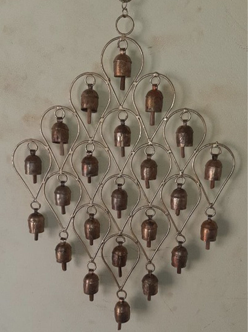 Traditional Wind Chime, Kutch Copper Bells by Salim