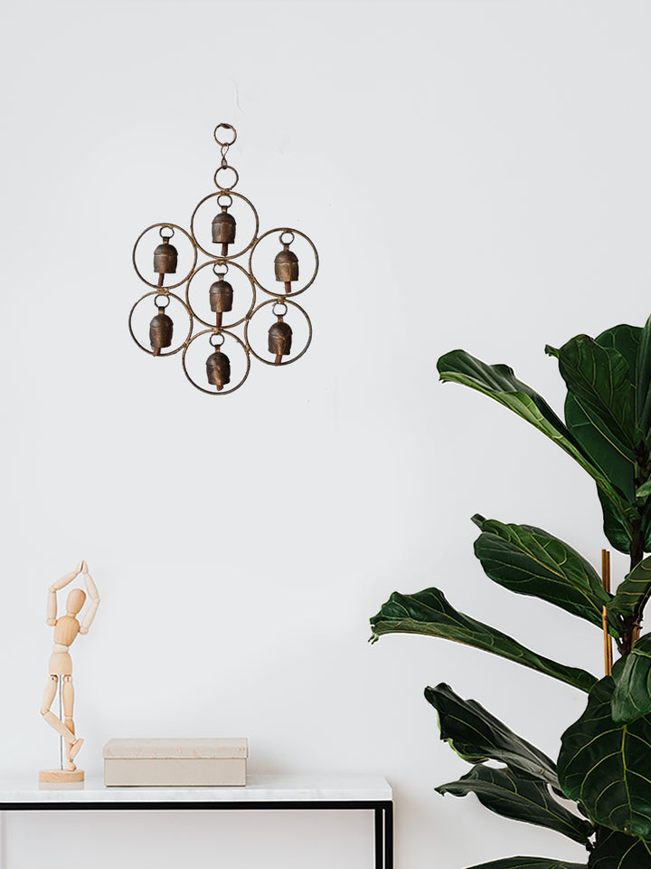 Traditional Wind Chime, Kutch Copper Bells by Salim Thumbnail