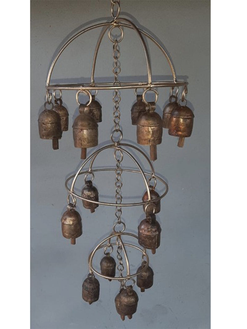 Traditional Wind Chime, Kutch Copper Bells by Salim