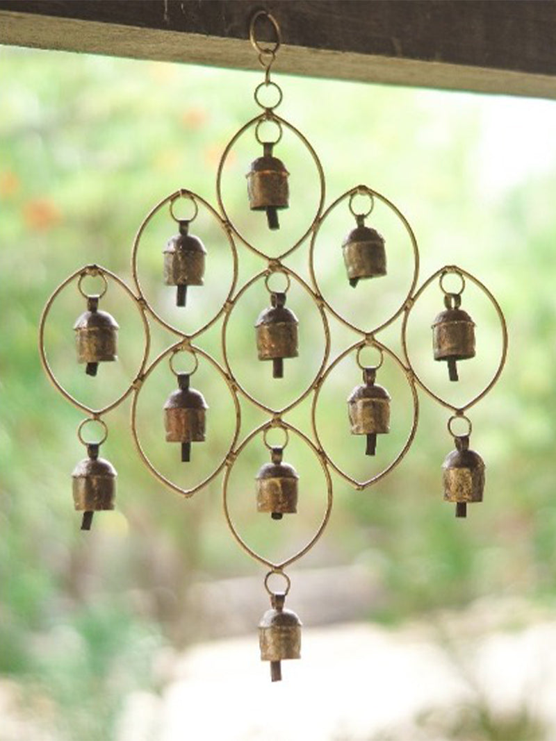 Traditional Wind Chime, Kutch Copper Bells by Salim