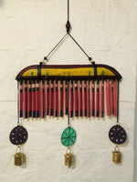 Traditional Wind Chimes (Red) by Veer Singh