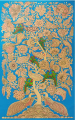 Tree of Life: Kalamkari Painting by Harinath.N