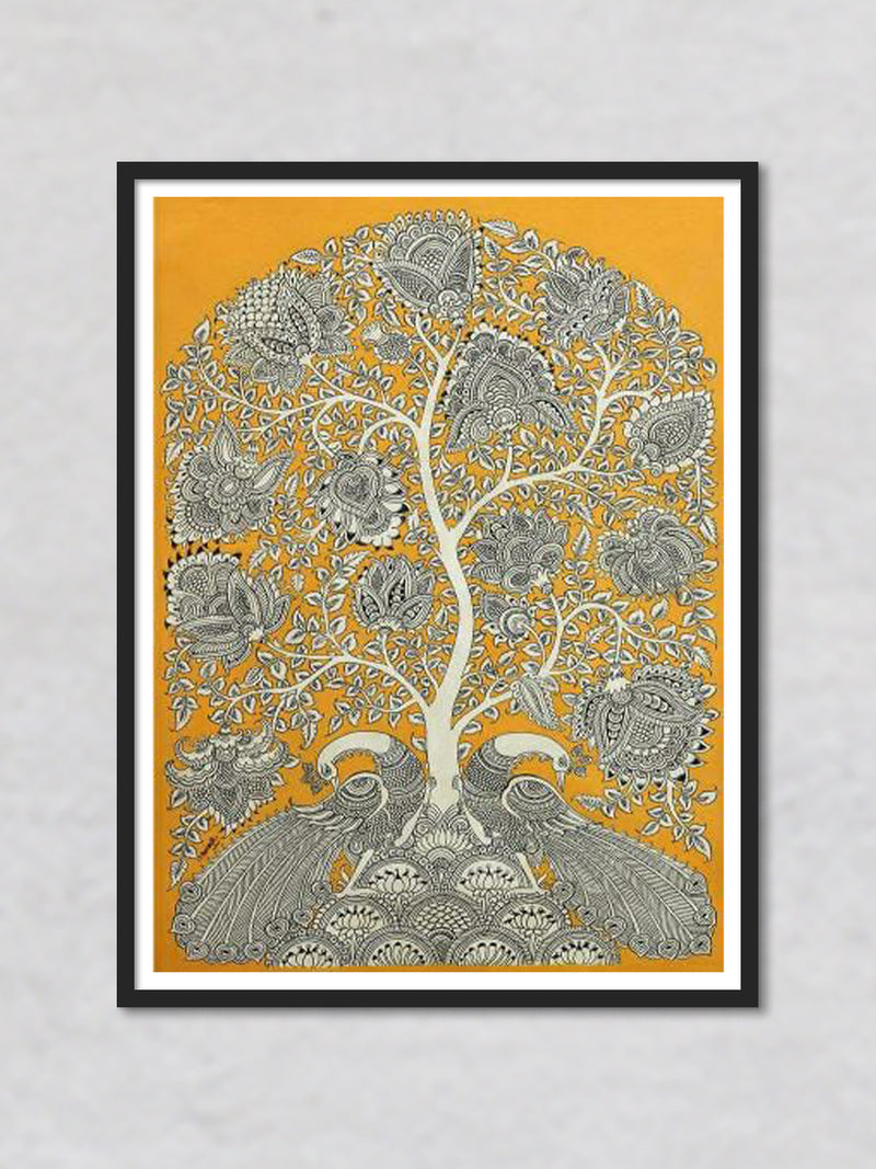 Tree of Life: Kalamkari Painting by Harinath.N for sale
