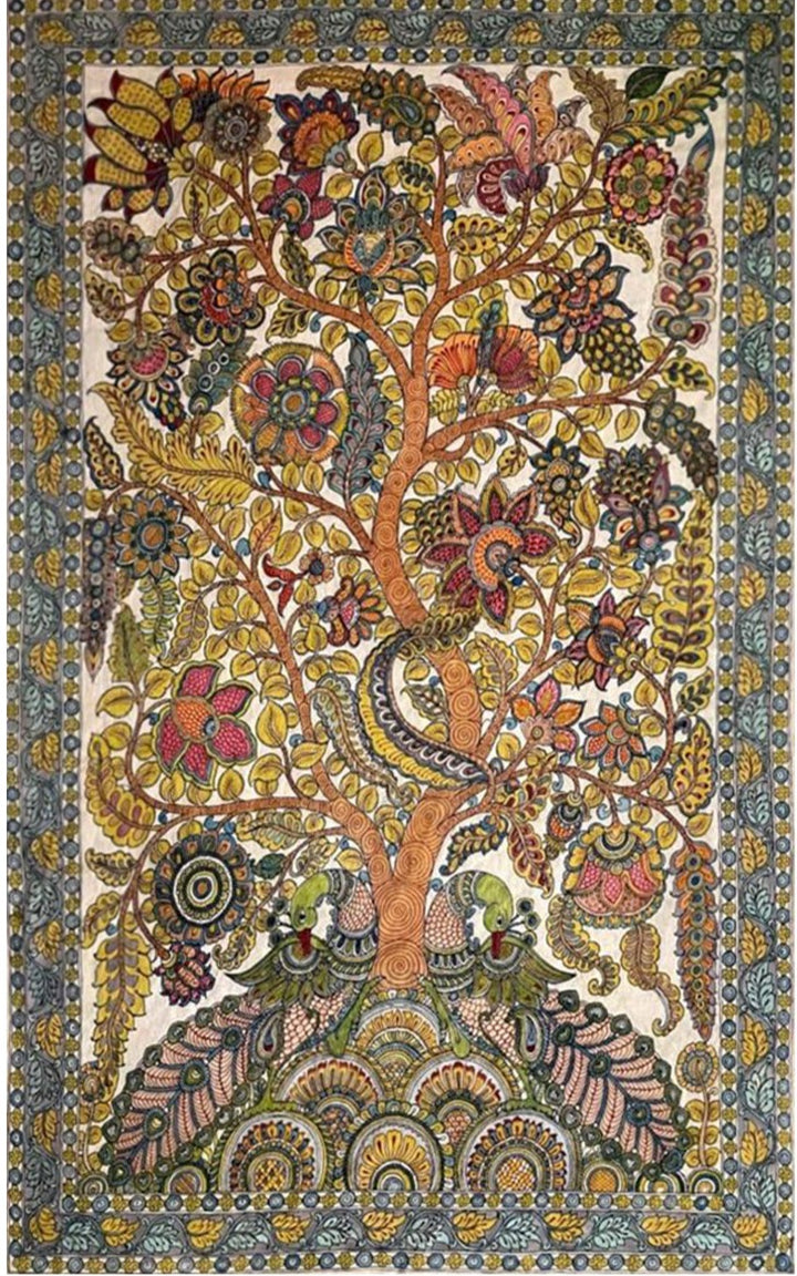 Tree of Life: Kalamkari Painting by Harinath.N Thumbnail