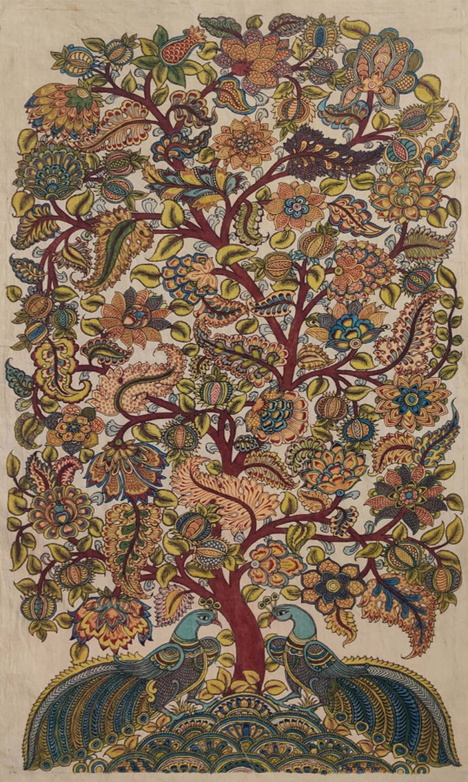 Tree of Life: Kalamkari painting by Harinath.N Thumbnail