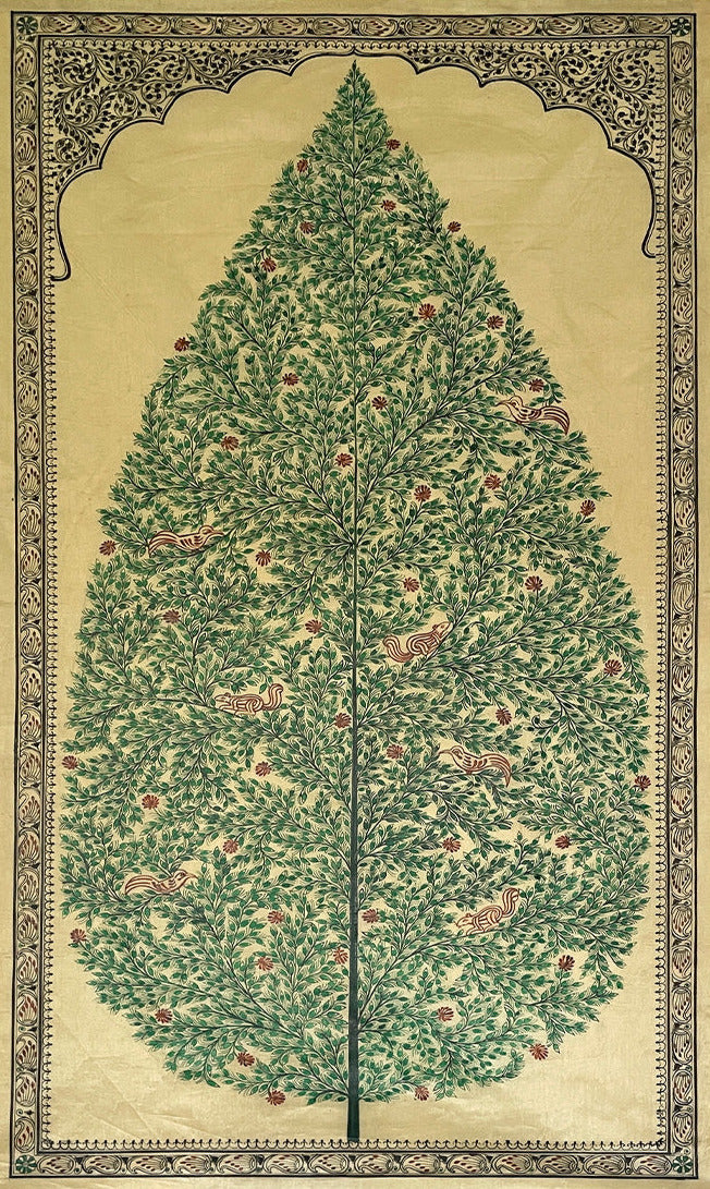 Tree of Life - Pattachitra Painting by Gitanjali Das for Home Decor Thumbnail