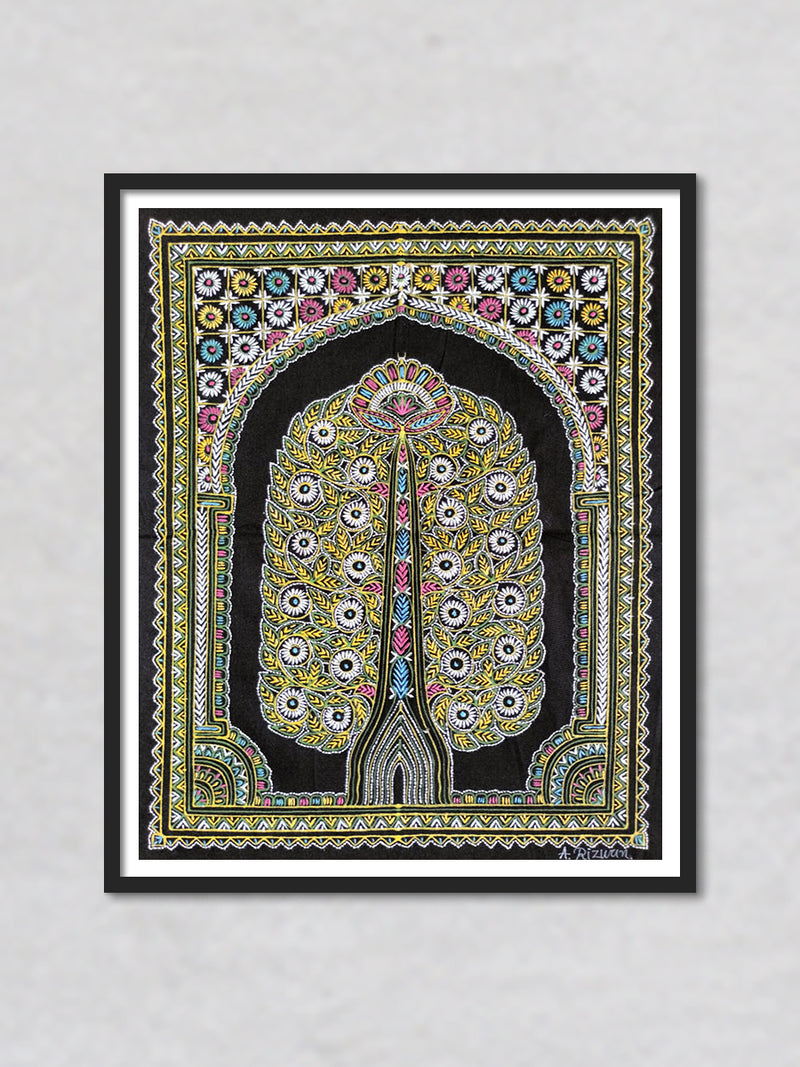 Tree of Life Rogan Art by Rizwan Khatri