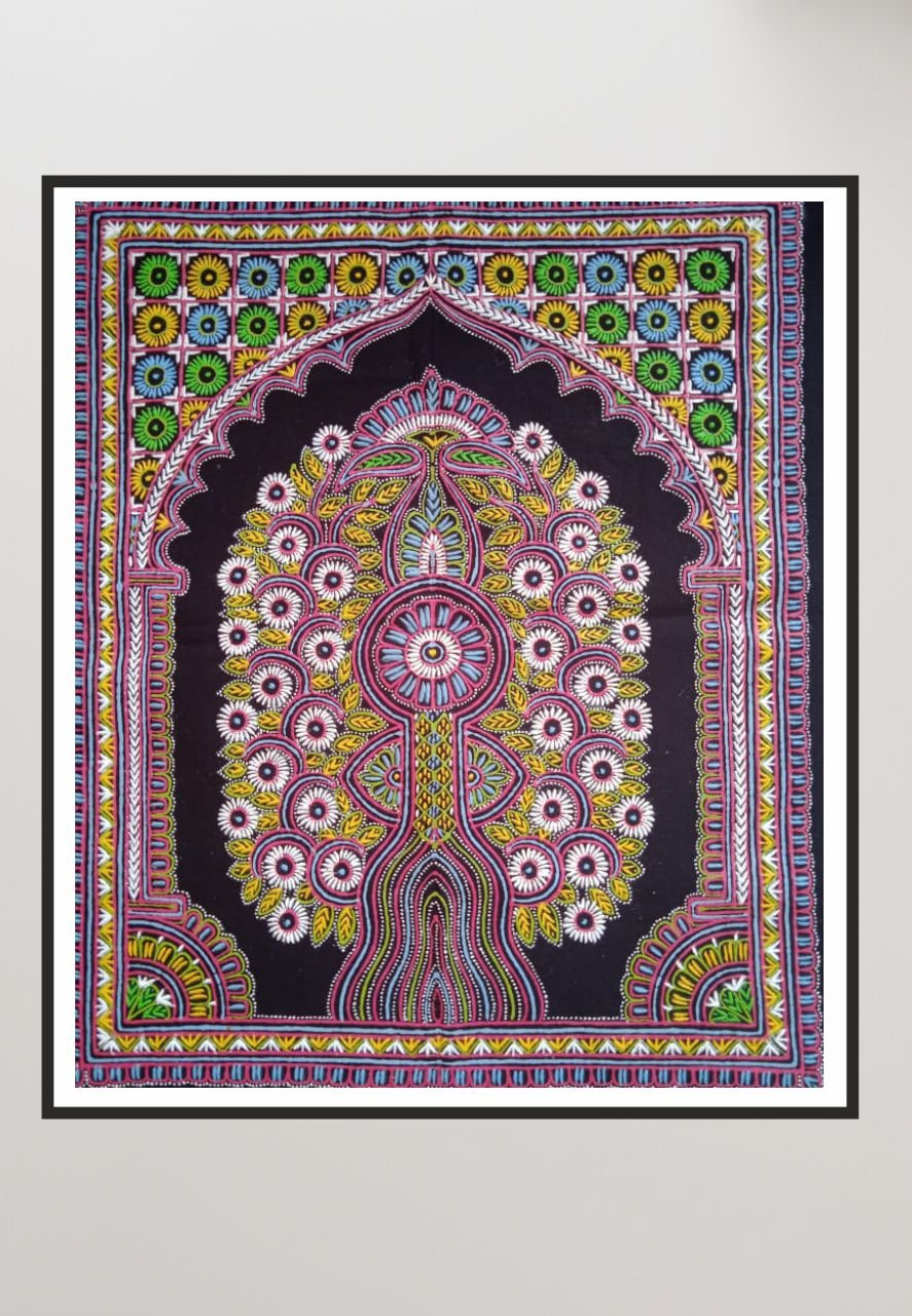 Artist Hanis Rogan Rogan Art | Authentic Handmade Paintings from Gujarat