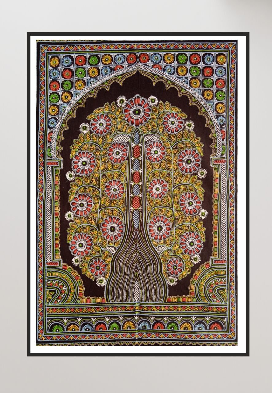 Artist Hanis Rogan Traditional Rogan Art- Online For Sale