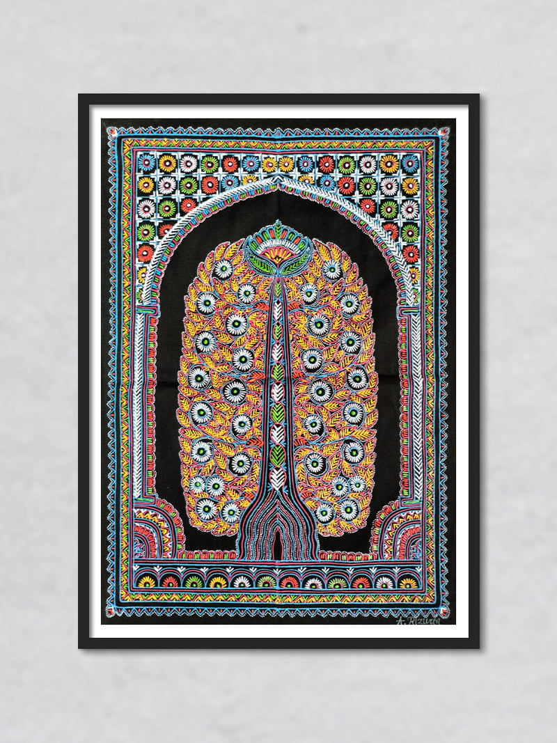 Tree of Life Rogan Art by Rizwan Khatri