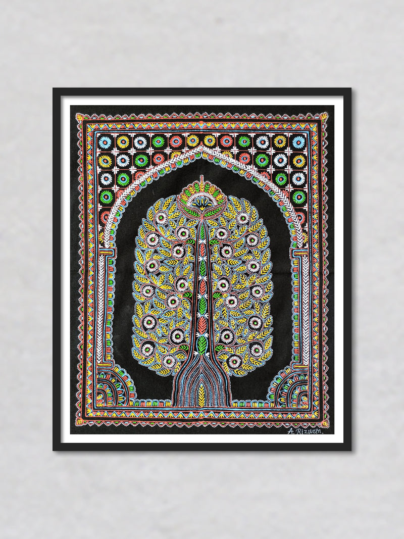 Tree of Life Rogan Art by Rizwan Khatri