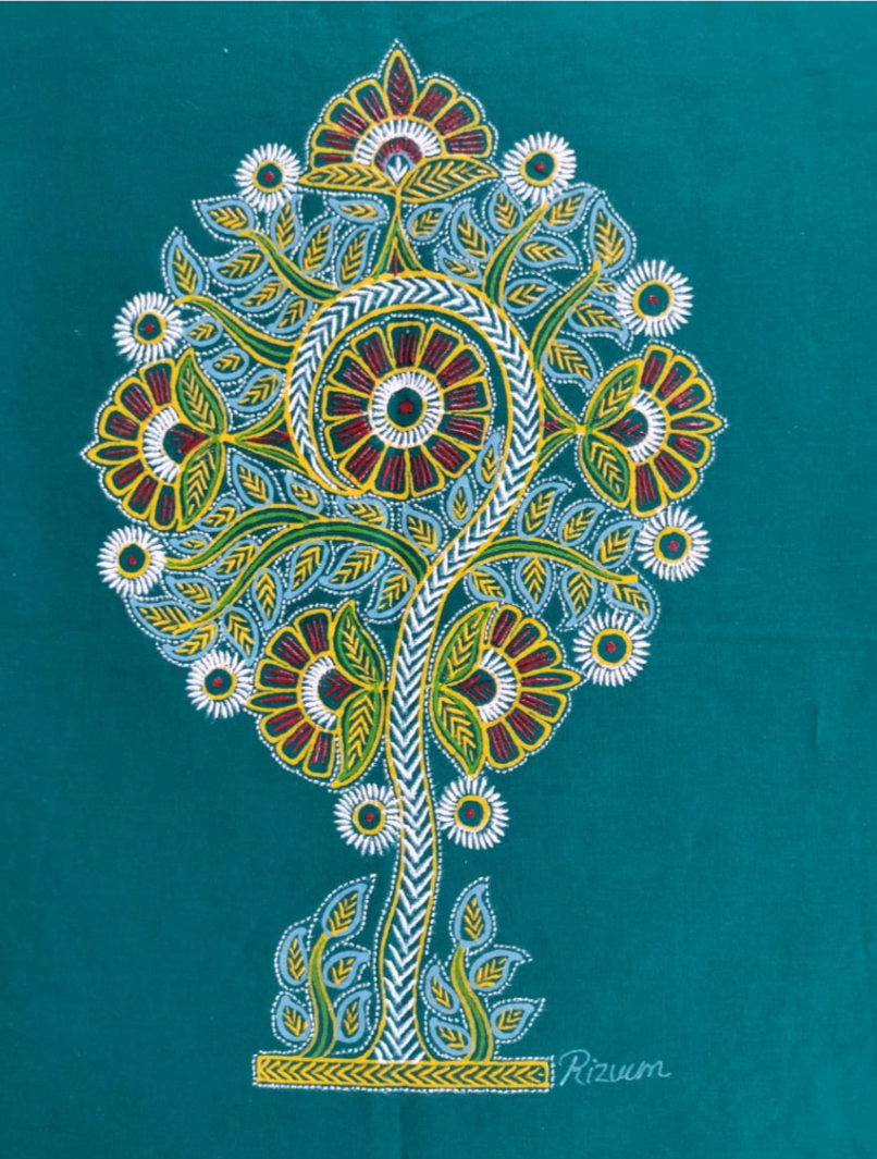 Simple Rogan Art Buy Tree of Life: Rogan Art by Rizwan Khatri