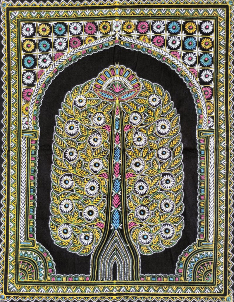 Tree of Life Rogan Art by Rizwan Khatri