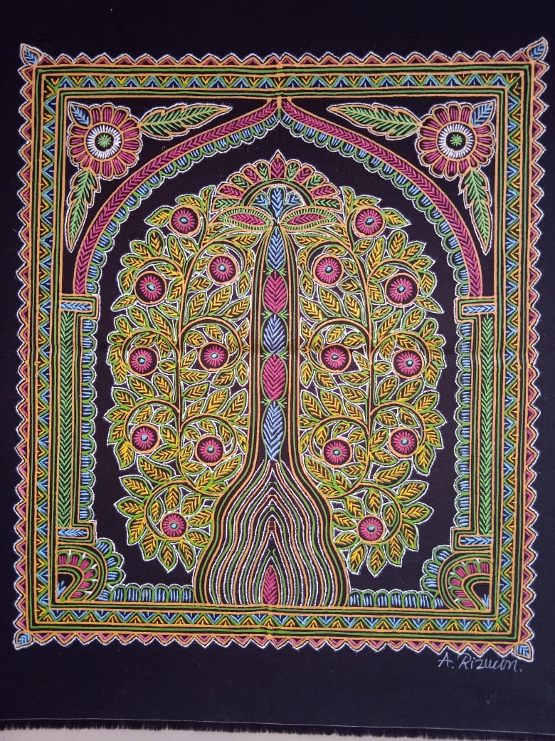 Simple Rogan Art Traditional Rogan Art- Online For Sale