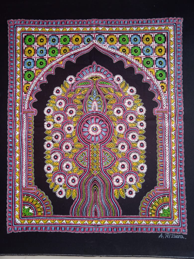 Simple Rogan Art Rogan Art | Authentic Handmade Paintings from Gujarat