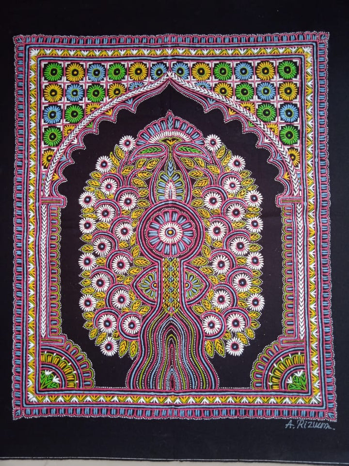 Tree of Life Rogan Art by Rizwan Khatri Thumbnail