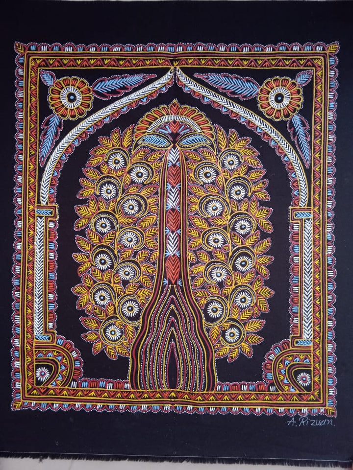 Tree of Life Rogan Art by Rizwan Khatri Thumbnail