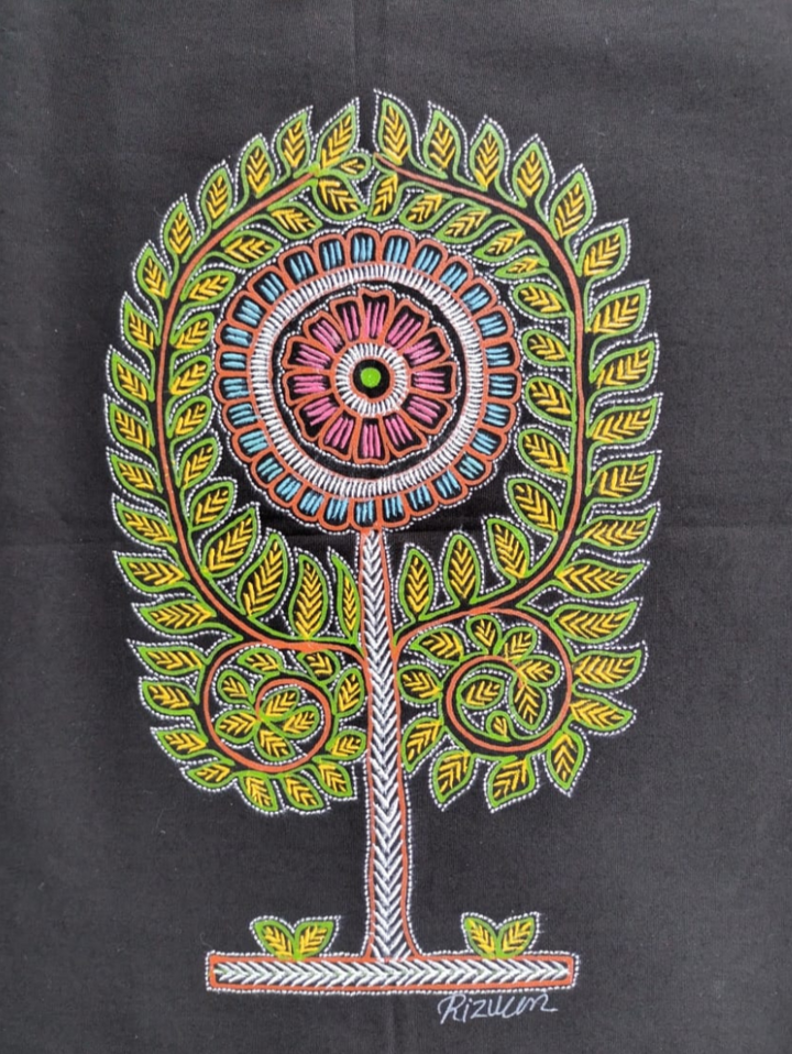 Tree of Life Rogan Art by Rizwan Khatri Thumbnail