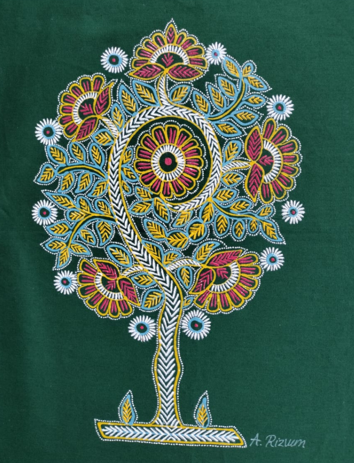 Tree of Life Rogan Art by Rizwan Khatri Thumbnail