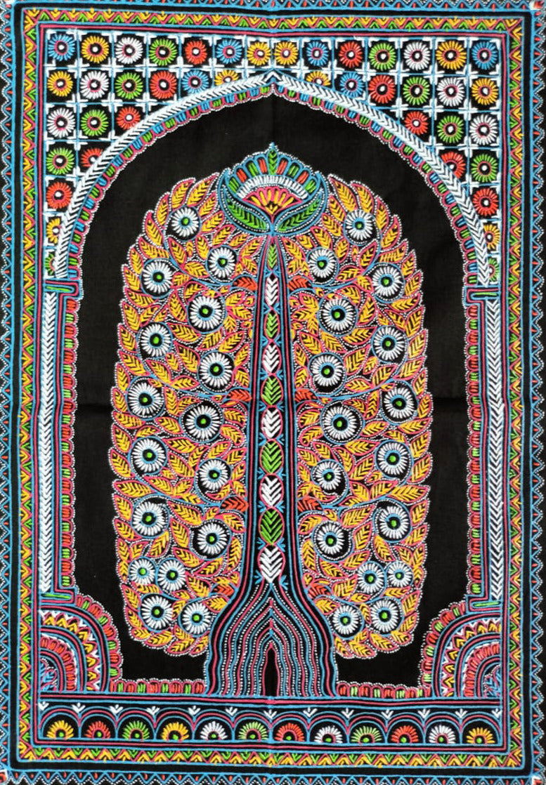 Tree of Life Rogan Art by Rizwan Khatri