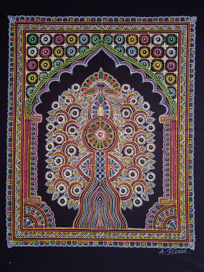 Simple Rogan Art Traditional Rogan Art- Online For Sale