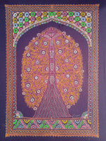 Tree of Life Rogan Art by Rizwan Khatri-Paintings by Master Artists