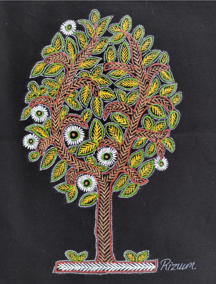 Tree of Life Rogan Art by Rizwan Khatri Thumbnail