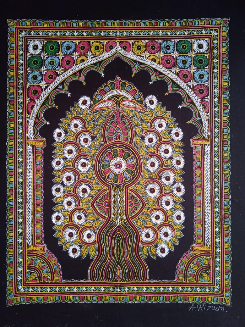 Simple Rogan Art Traditional Rogan Art- Online For Sale