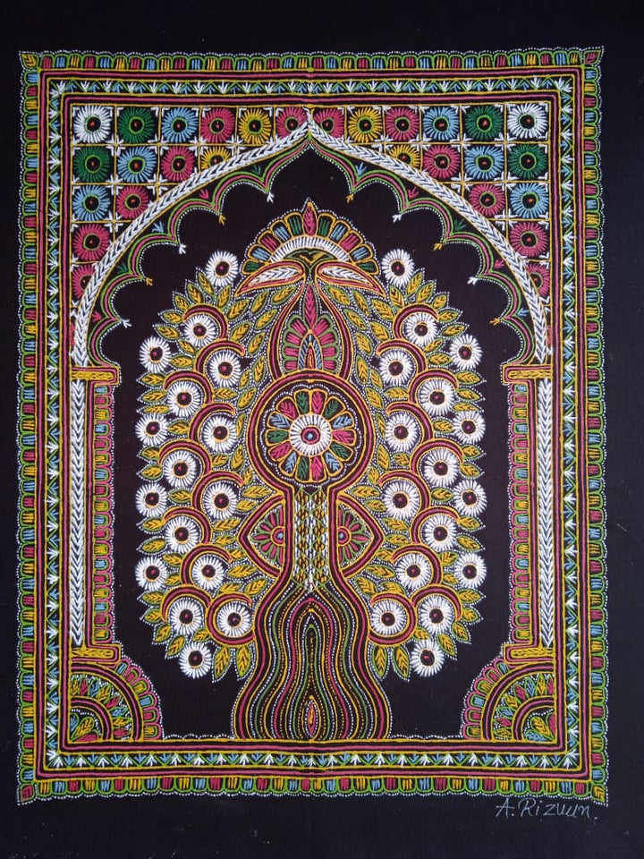 Tree of Life Rogan Art by Rizwan Khatri Thumbnail
