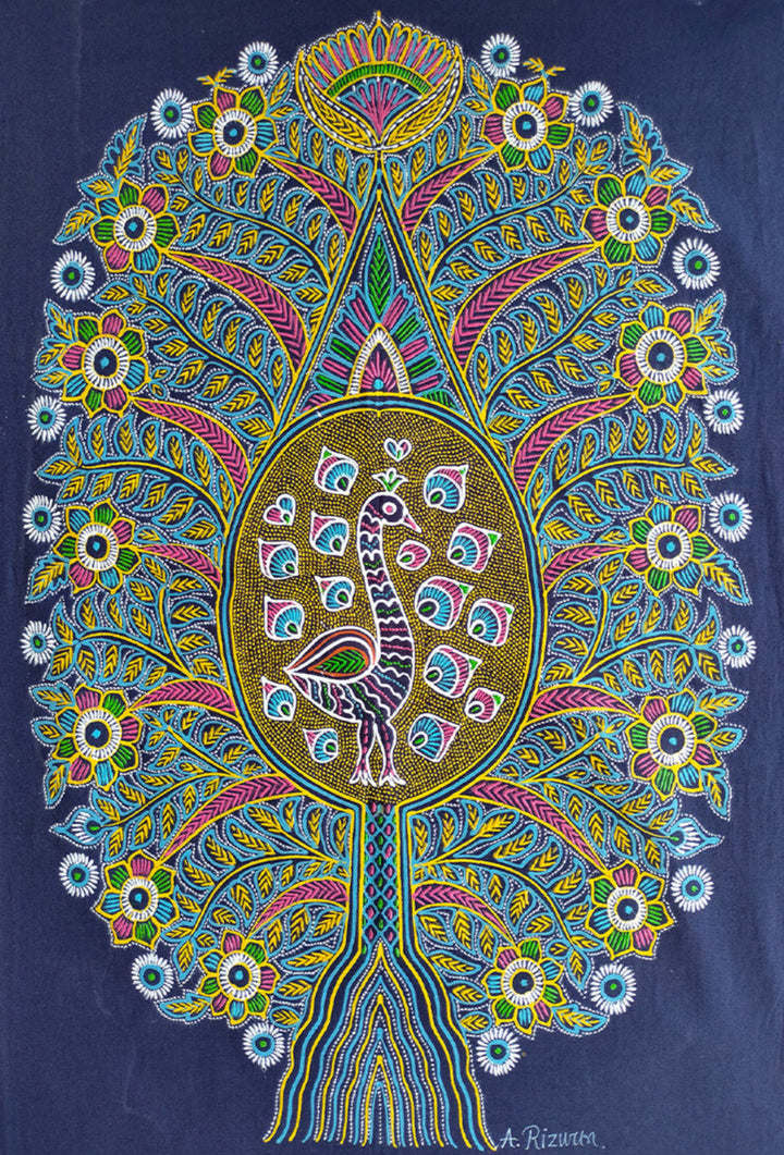 Tree of Life Rogan Art by Rizwan Khatri Thumbnail