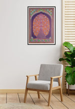 Tree of Life Rogan Art by Rizwan Khatri-Paintings by Master Artists