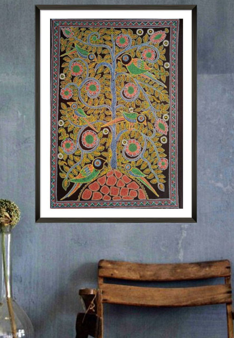 Tree of life rogan painting