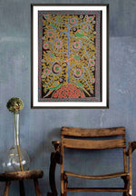 Buy Online Tree of Life: Rogan Art by Rizwan Khatri (Red)