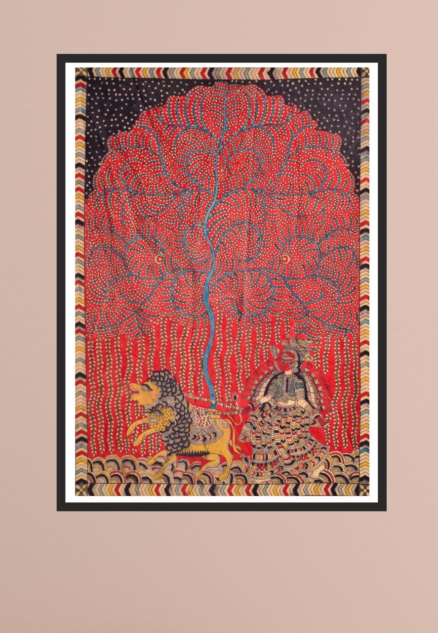 Buy Mata ni Pachedi Painting by Dilip Chittara 