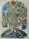Tree of Life: Kalamkari Painting by Harinath.N