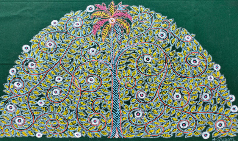 Buy Tree of Life Rogan Art by Rizwan Khatri